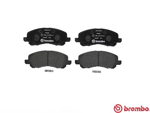 A.B.S. P 54 030 BREMBO Bremsbelagsatz, Scheibenbremse